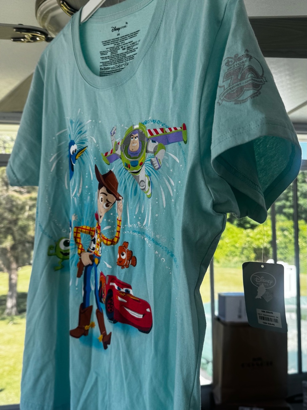 Disney Aqua Short Sleeve Character Tee - Toy Story & Friends - Picture 6 of 7